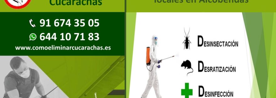 Empresas control de plagas para locales en Alcobendas