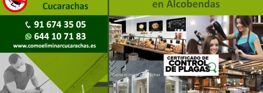 Empresas de control de plagas con certificado homologado en Alcobendas